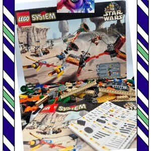 LEGO System Star Wars Mos Espa Podrace 7171 en 1999 boîte tbe non complet2